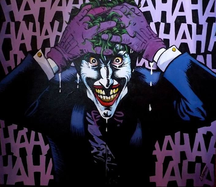 In The Killing Joke storia a fumetti scritta da Alan Moore e disegnata da Brian Bolland, pubblicata dalla DC Comics nel 1988